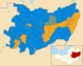 Mendip UK local election 2007 map.svg