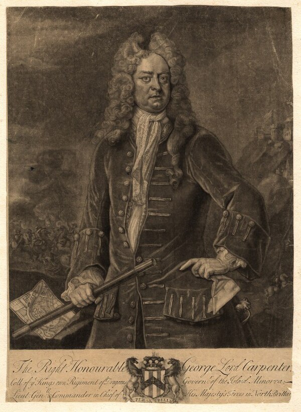 Lord Carpenter by John Faber the Younger, c. 1719