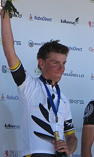 Michael Vink New Zealand road bicycle racer