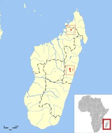 Microgale jobihely range map.svg 