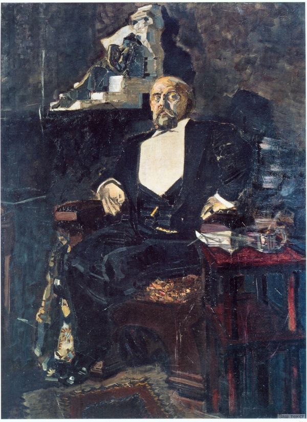 Portrait by Mikhail Vrubel, Tretyakov Gallery (1897)