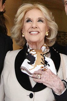 Arjantinli TV sunucusu Mirtha Legrand