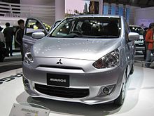 Mitsubishi Mirage in Tokyo Motor Show 2011 1.jpg