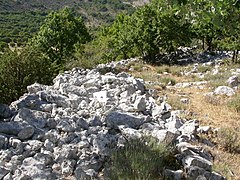 Habitat fortifié de pente du Villard (Canjuers).