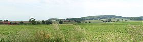 Utsikt over Mount Kemmel, det høyeste punktet i provinsen Vest-Flandern.