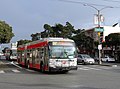 38R bus at 15th Avenue, January 2021.