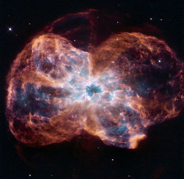 planetary nebula formed from earth