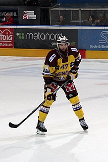 Eliot Antonietti Swiss professional ice hockey defenceman