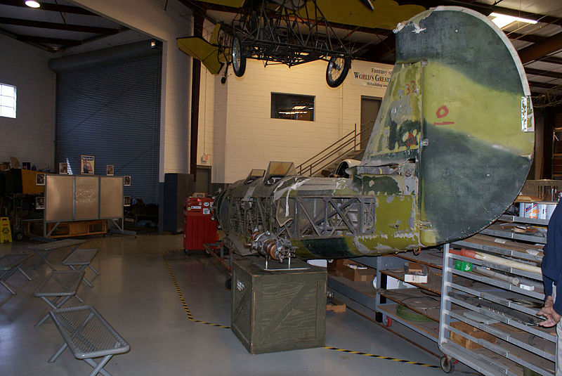 File:Naval Aircraft Factory N3N-3 Canary Yellow Peril Seaplane Trainer LSideRear InRestoration FOF 19Feb2010 (14590563195).jpg