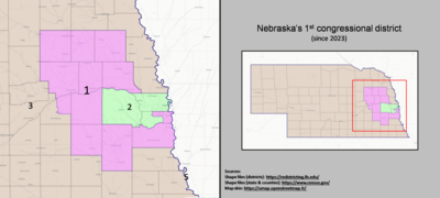 Nebraska's 1st congressional district (since 2023).png