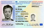 صورة مصغرة لـ بطاقة الهوية الهولندية