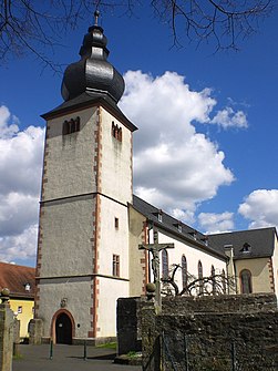 The Church of St. Andreas in Neuenberg