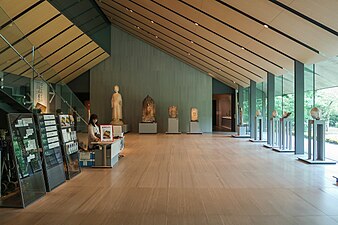 Interior of the museum