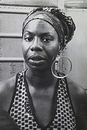 Nina Simone pictured in 1969