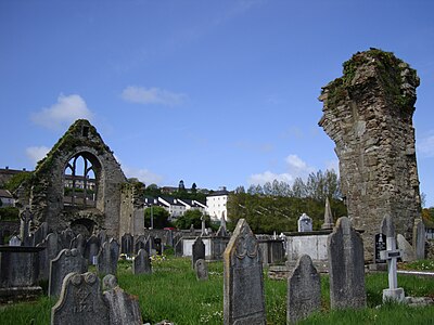 Dominican Priory of North Abbey, Youghal, founded in 1268 by Thomas FitzMaurice FitzGerald, 2nd Baron Desmond