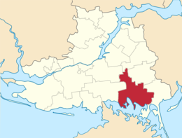 Distretto di Novotroïc'ke – Mappa