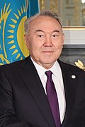 Nursultan Nazarbayev at the Enthronement of Naruhito (1).jpg