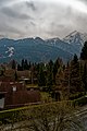 Obergrainau - Schmölz - Schmölzstraße - View SSE towards Zugspitze.jpg