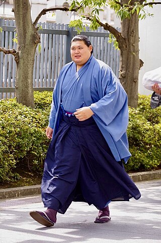 <span class="mw-page-title-main">Ōnosato Daiki</span> Japanese sumo wrestler (born 2000)