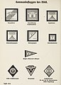 NSKK car flags, badges (Organisationsbuch der NSDAP 1943)