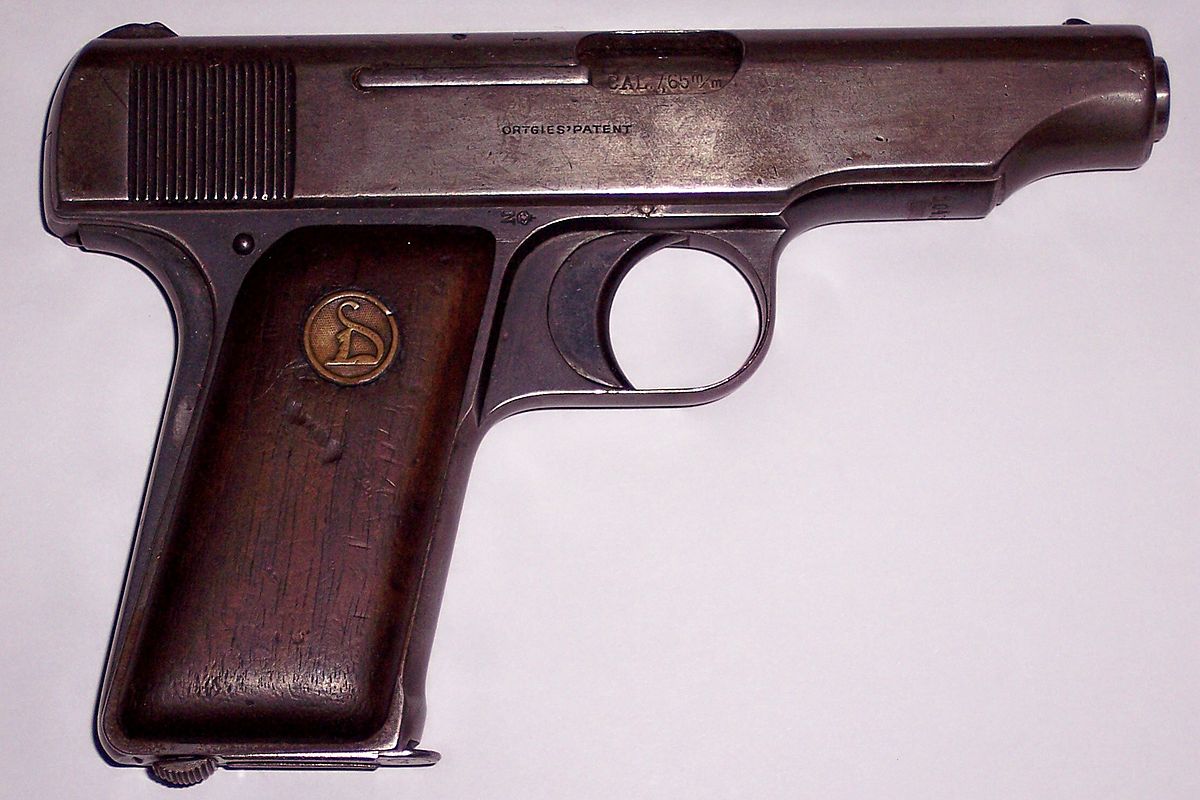 Ortgies semi-automatic pistol - Wikipedia