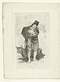 2. Grafiek van F. Goya in het Rijksmuseum .