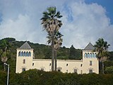 Català: Fundació Eina). C/ Desert, 1-9 - c/ Can Caralleu, 6-14 - Jardins de Can Sentmenat (Barcelona). This is a photo of a building listed in the Catalan heritage register as Bé Cultural d'Interès Local (BCIL) under the reference 08019/2245. Object location 41° 24′ 10.27″ N, 2° 06′ 51.74″ E  View all coordinates using: OpenStreetMap