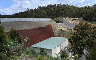 Paloona Power Station Dam in Northern Tasmania