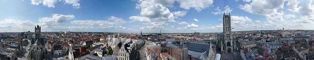 Panorama of Ghent from the Belfort.jpg
