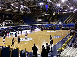 The Palais des sports Marcel-Cerdan in November 2011 Parc des sports Marcel-Cerdan de Levallois.jpg