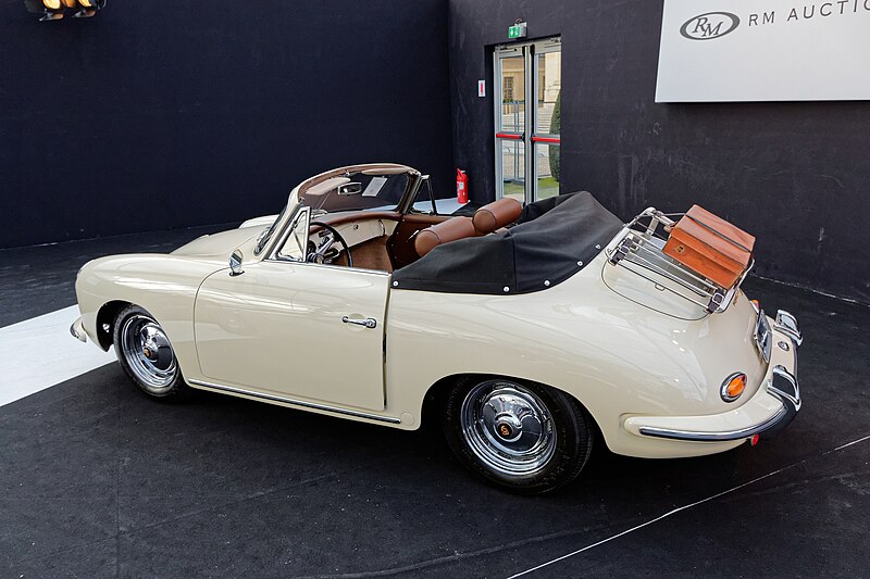 File:Paris - RM auctions - 20150204 - Porsche 356 B Super 90 Cabriolet - 1963 - 007.jpg