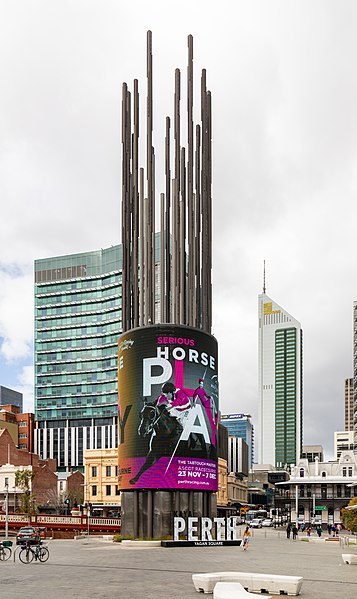 Image: Perth (AU), Yagan Square, Digital Tower    2019    0282