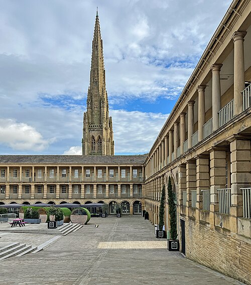 Image: Piece Hall, Halifax Feb 2023