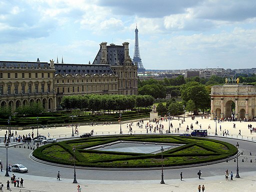 Place du Carrousel from the window 2007