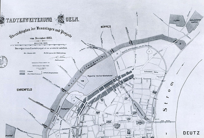 File:Plan zur Kölner Stadterweiterun 1883 Ausschnitt Nord.jpg