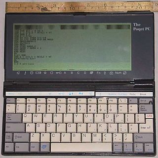 <span class="mw-page-title-main">Poqet PC</span> IBM PC compatible computer (c. 1989)