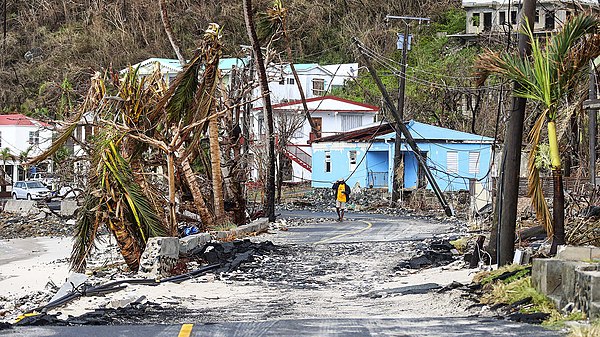 Hurricane Maria struck a week after Hurricane Irma