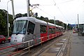 Čeština: Tramvaj typu Škoda 14T v Košířích English: Tram Škoda 14T in Košíře