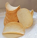 Pringles are examples of hyperbolic paraboloids.