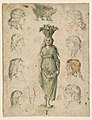 Print, Proofs for four plates of "Alfabeto in Sogno" (Dream Alphabet)- Letter I, 1683 (CH 18571349).jpg
