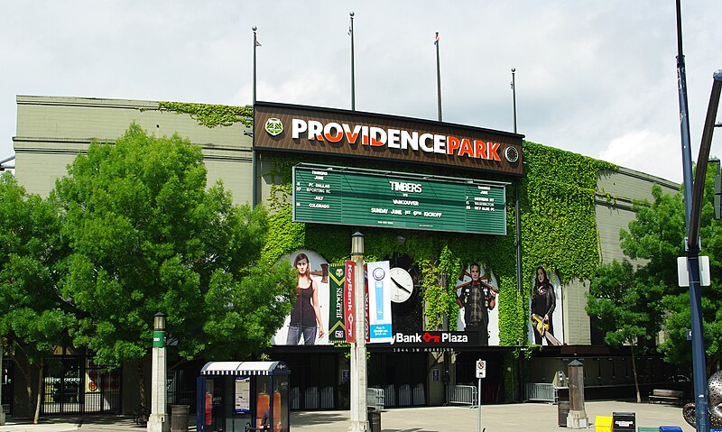 File:Providence Park main entrance - Portland, Oregon.JPG