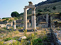 Vestigis d'un temple grèc a Efèsa.