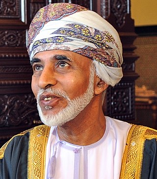 <span class="mw-page-title-main">Qaboos bin Said</span> Sultan of Oman from 1970 to 2020