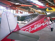 RWD 13 'SP-BNU' in the Polish Aviation Museum RWD 13.jpg