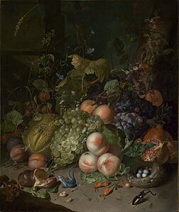 Nature morte forestière 1717, Karlsruhe