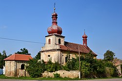 Kostel svatého Václava před rekonstrukcí