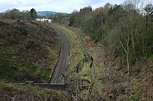 Железная дорога, выходящая из туннеля Малверн-Хиллз - geograph.org.uk - 773350.jpg