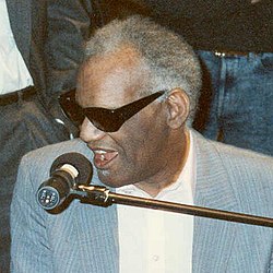 Ray Charles 1990 februárjában