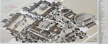 Reconstruction of the city of Corinth