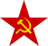Red star with hammer and sickle.svg